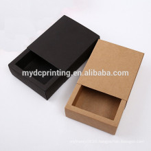 Kraft paper box slide open craft box